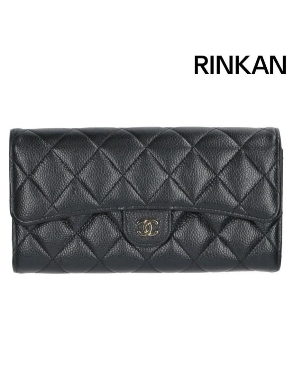 Chanel Quilted Classic Long Flap Wallet